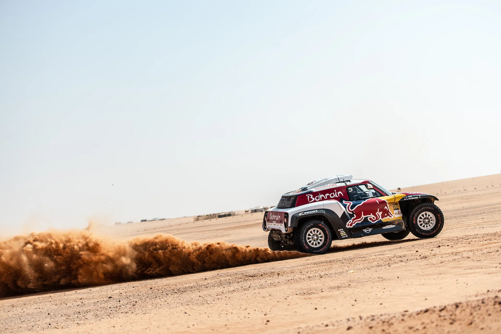 Mini de Stéphane Peterhansel e Paulo Fiúza no Riyadh Rally de 2019